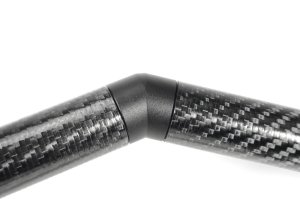 Subaru WRX STI Strut Brace - Front - Perrin Performance - Carbon Fiber - `08-`21